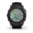 Garmin Fenix 7X Sapphire Solar Carbon Grey DLC Titanium with Black Band - GPS-navigationsenheder og ure - 0753759278236 - 3