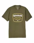Simms Stamp Lock T-shirt Military Heather - T-shirts herre - 694264721346 - 1