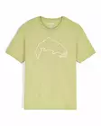 Simms Trout Outline T-Shirt Tent Green - T-shirts herre - 694264694466 - 1