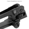 UTG PRO Forged Carry Handle 7075-T6 A2 Dual Aperture with 6/3 Drum - Jerns sigter til rifler - 4717385550766 - 5