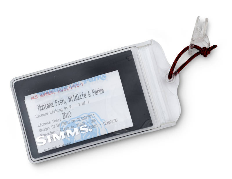 Simms Waterproof License Holder - Øvrigt - 694264132296 - 1