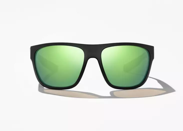 Bajio Las Rocas Black Matte Green Mirror Glass - Glaslinser - 810070829186 - 2