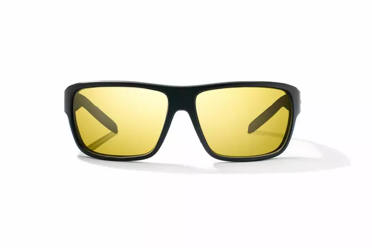 Bajio Rigolets Black Matte Yellow Mirror Glass - Glaslinser - 840290928536 - 2
