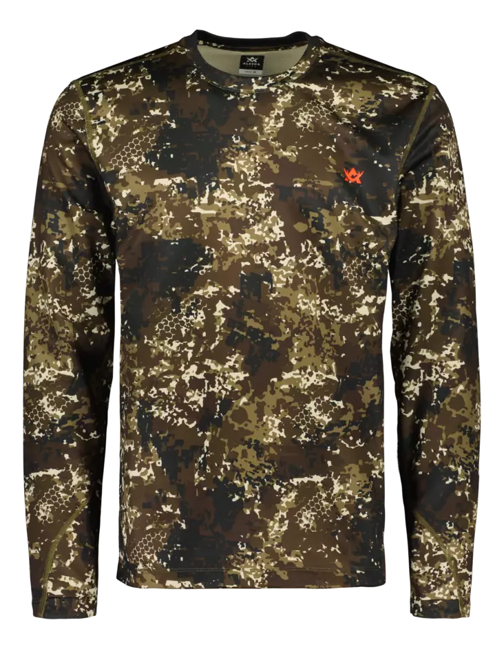 Alaska CoolDry Mens LS T-Shirt BlindTech Forest - Jægerens basis- og mellemlag - 6438347049606 - 1
