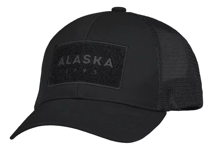 Alaska Trucker Cap Black - Jægerens hovedbeklædning - 6438347050466 - 1