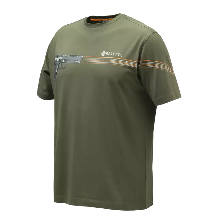 Beretta 92 T-shirt Green Stone - Jægertrøjer - 8051832531936 - 1