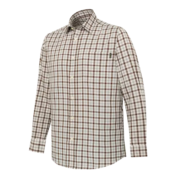 Beretta Bryggen Shirt Grey and Brown check - Jægertrøjer - 8051832694976 - 1