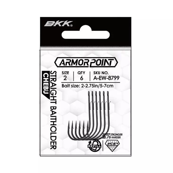 BKK Armorpoint Straight Chebu Baitholder - Jighager - 6941780959666 - 2