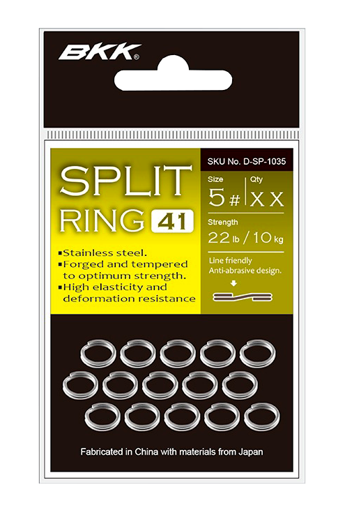 BKK SPLIT RING-41 - Splitringe - 6939067082916 - 1