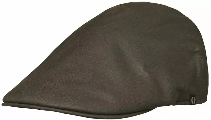 Chevalier Torre Waxed Cotton Sixpence Cap Leather Brown - Jægerens hovedbeklædning - 808491153676 - 1