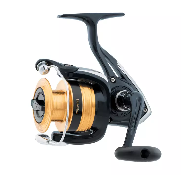 Daiwa Sweepfire - Forbremset spinnehjul - 043178926246 - 1