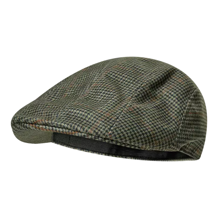 Deerhunter Pro Gamekeeper Flatcap Turf - Jægerens hovedbeklædning - 5702827198476 - 1