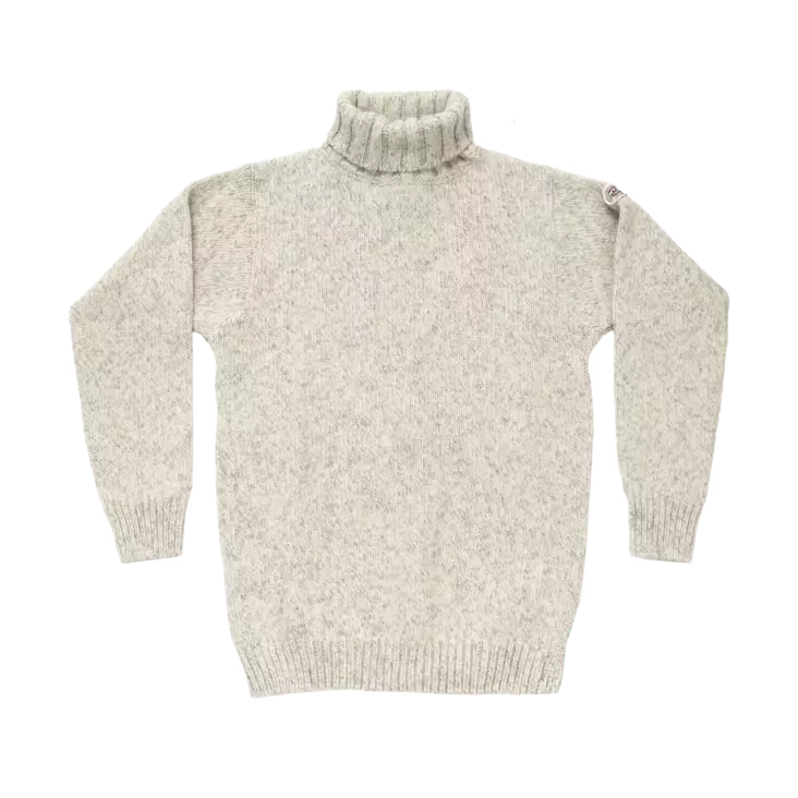 Devold Nansen Wool High Neck Grey Melange - Skjorter - 7028567364406 - 1