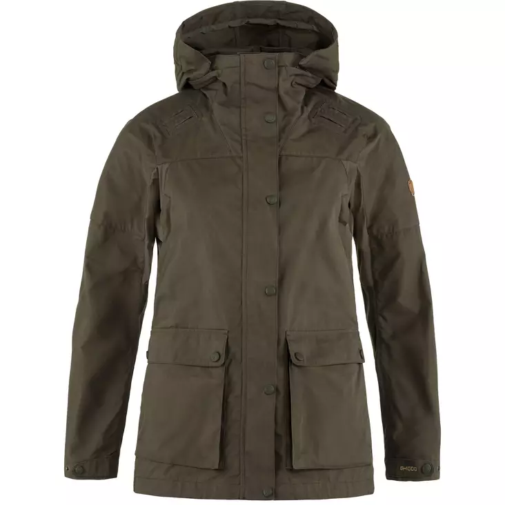 Fjällräven Forest Hybrid W JKT Dark Olive - Damejagtjakker - 7323450788216 - 1