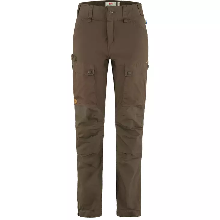 Fjällräven Forest Hybrid W Short trousers Dark Olive - Dame jagtbukser - 7323450801236 - 1