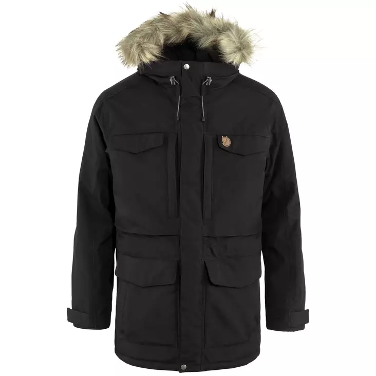Fjällräven Nuuk Parka M Black - Øvrige jakker - 7323450789046 - 1