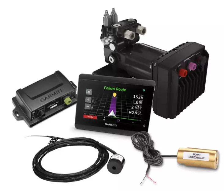 Garmin Reactor 40 Hydraulic Corepack with SmartPump v2 and GHC 50 Autopilot Instrument - Ekkolod, VHF'er og autopiloter - 0753759302856 - 1