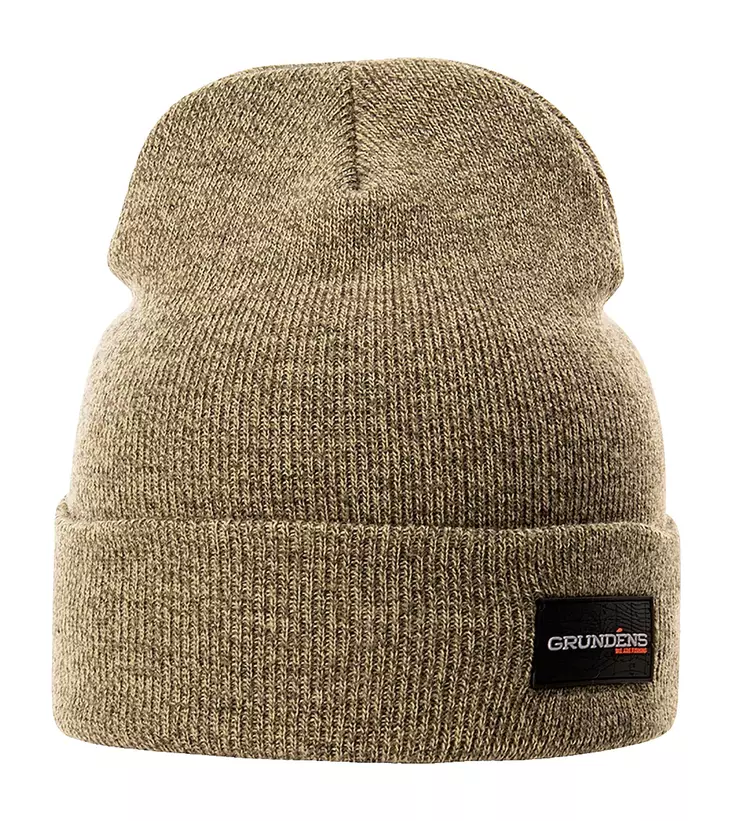 Grundens Watchhouse Beanie Logo Heather Loden - Huer - 0840316314596 - 1