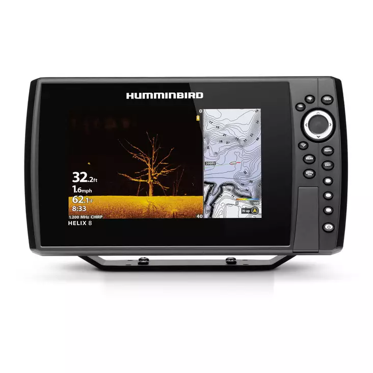Humminbird Helix 8 Chirp MEGA DI GPS G3N - Humminbird-ekkolod/plotter - 082324053436 - 1