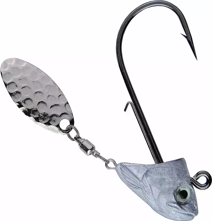 K.P Spinner Jig 3D Fish Head 7g - Jighoveder - 6438239092826 - 1