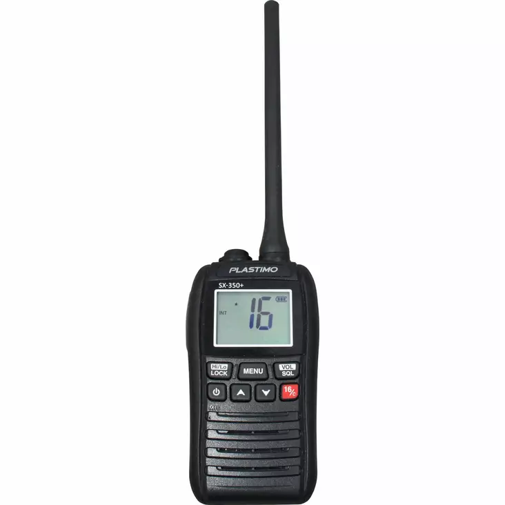 Plastimo SX-350+ portable VHF - Ekkolod, VHF'er og autopiloter - 7332467364726 - 1