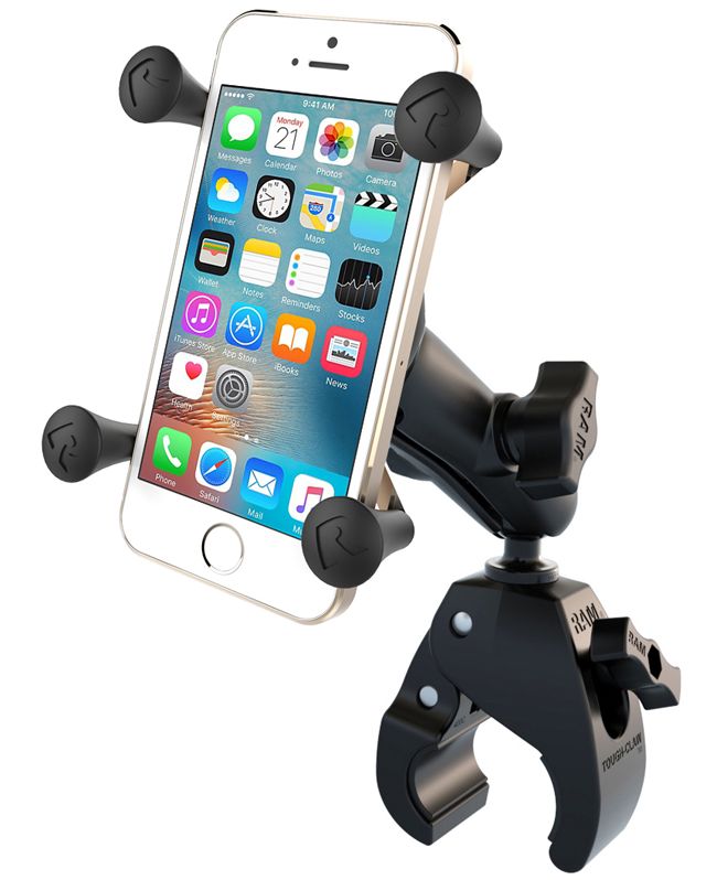 RAM Tough-Claw Small + Universal X-Grip - RAM Mounts, B-størrelse - 793442947346 - 1