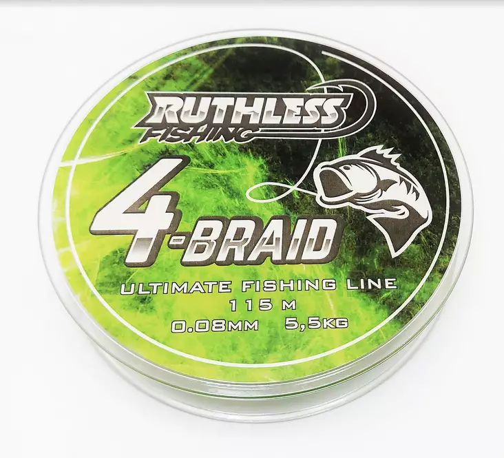 Ruthless 4-Braid - Fletteliner - 6971751459116 - 1