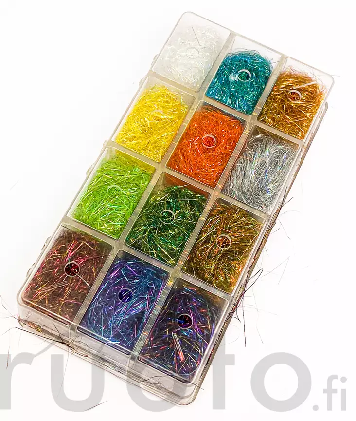 Salar Synthetic Series Glitz Dispenser - Dubbing sortimentsæt - 401546030726 - 1
