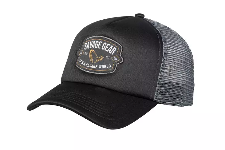 Savage Gear Badge Trucker Black - Truckere - 5706301035196 - 1