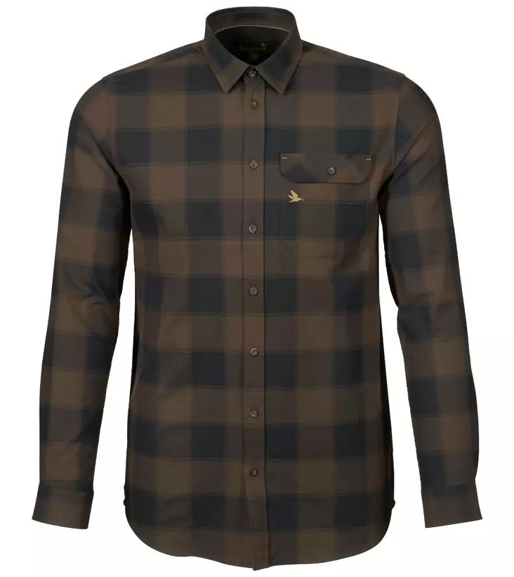 Seeland Highseat Shirt Hunter Brown - Jægertrøjer - 5714733514936 - 1