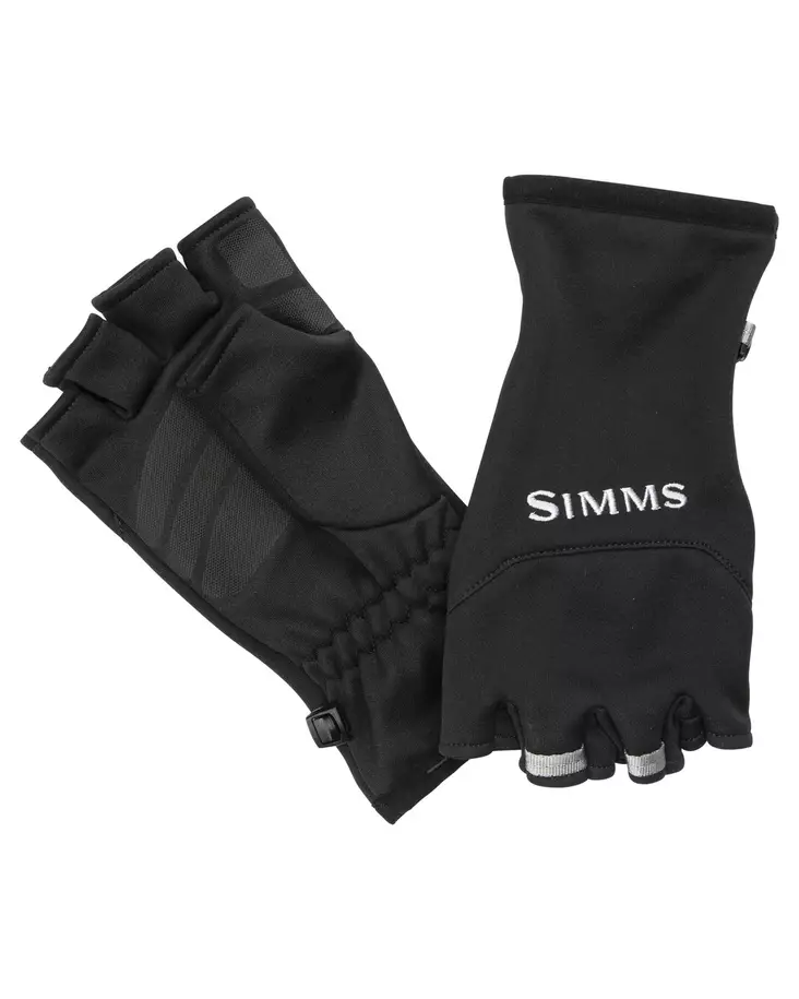 Simms Freestone Half Finger Glove Black - Handsker - 694264540596 - 1