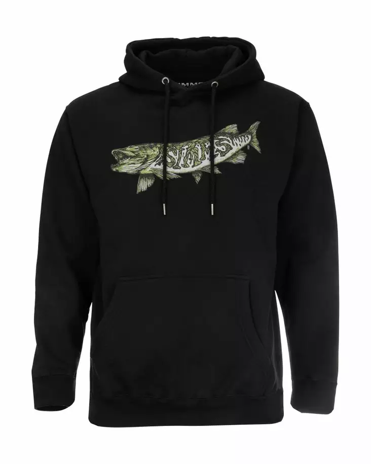 Simms Keeler Musky Hoody Black - Hættetrøjer - 694264573136 - 1