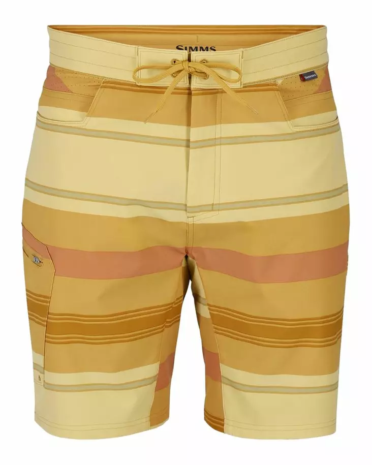 Simms Seamount Board Short Baltic Amber Stripe - Bukser - 694264682746 - 2