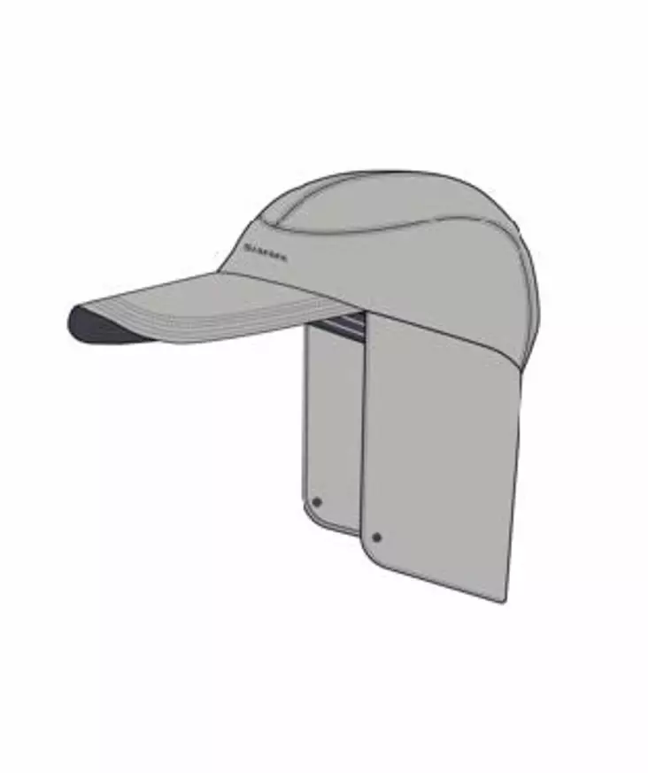 Simms Sunshield Cap Overcast - Kasketter - 694264724026 - 1