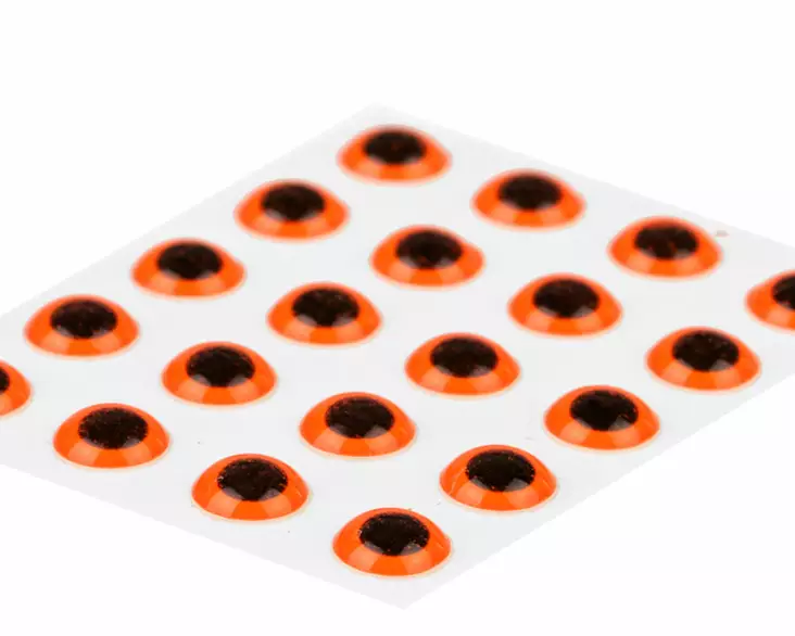 Sybai 3D Epoxy Eyes 6mm -tarrasilmät - Klistermærkeøjne - 402004000096 - 1