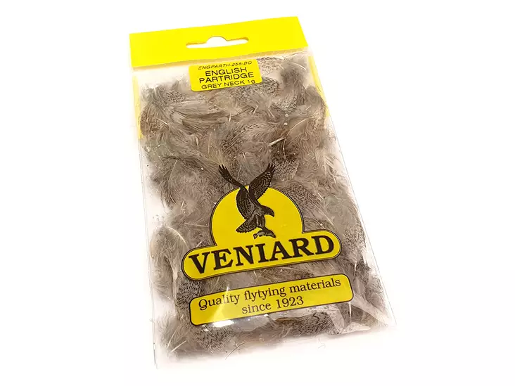 Veniard English Partridge Grey Neck Feat - Øvrige fjer - 40401030006 - 1