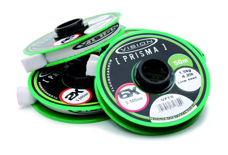 Vision Prisma Fluorocarbon Tippet - Fluorocarbon forfangsmateriale - 6417512817646 - 2