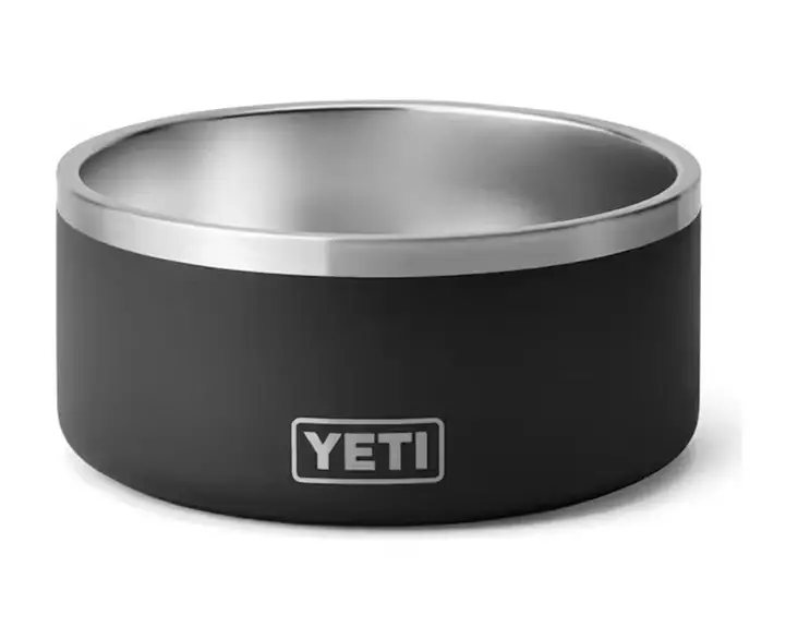 Yeti Boomer Dog Bowl 8 Black - Øvrige hundeprodukter - 888830376966 - 1