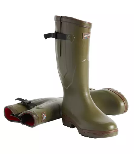 Aigle Parcours 2 ISO Kaki - Jagtstøvler og -sko - 3246576049327 - 1