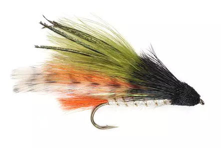 Black Perch Muddler Streamer - Streamers og leech - 8859202536037 - 1