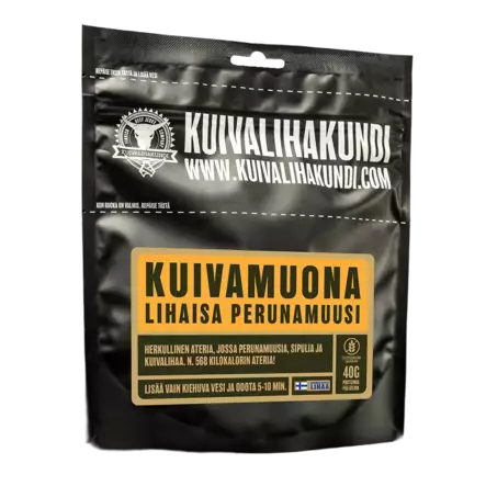 Kuivalihakundi Kuivamuona Lihaisa Perunamuusi 135g - Campingmadras - 6430063302997 - 1