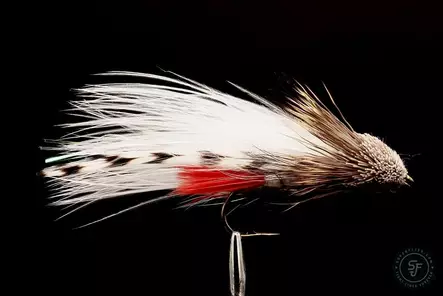 Marabou Muddler White Streamer - Streamers og leech - 8859202532817 - 1