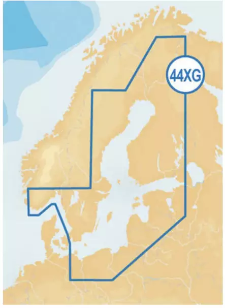 Navionics+ Gold 44XG - Finland Small Card For Old Models - Kort - 8054242902747 - 1