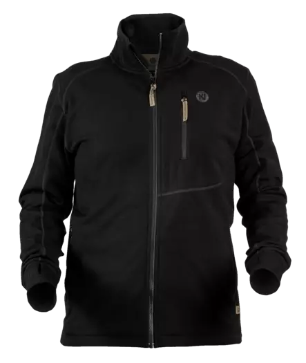 Nordhunt Talbot Wool Cardigan Black - Jægertrøjer - 5740032601527 - 1