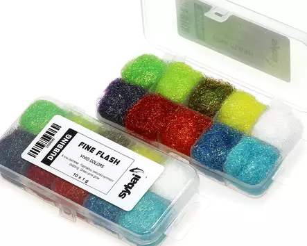 Sybai Fine Flash Dubbing Box Vivid Color - Dubbing - 8595687308317 - 1