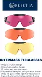 Beretta InterMask Shooting Eyeglasses - Skydeglas - 8051832689477 - 3