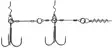BKK Chain-21 Stinger Rig - Jighager - 6941780952537 - 1