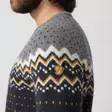 Fjällräven Övik Knit Sweater M Dark Navy - Skjorter - 7323450649937 - 3