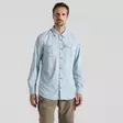 Graghoppers Ms NosiLife Adventure Long Sleeve Shirt III Niagara Blue - Skjorter - 5063260001427 - 2
