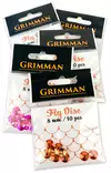 Grimman Fly Disc 8mm 10pcs - Coneheads og øvrige hoveder - 11808027 - 1